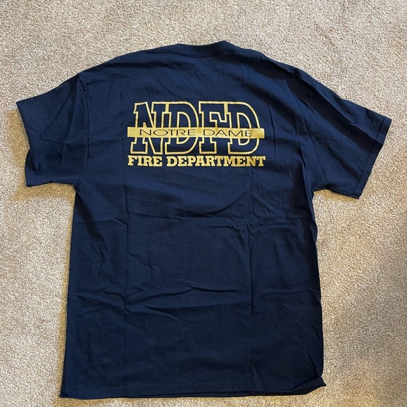 University of Notre Dame Fire Department shirt - Picture 2 of 2